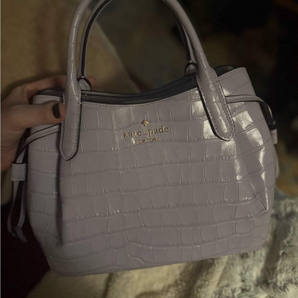 Kate Spade Light Purple Satchel - Picture 13 of 15